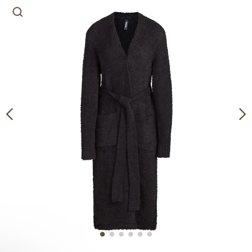 Skims cozy knit robe